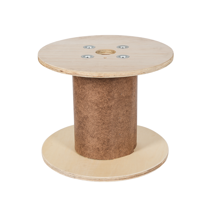 Bleached Poplar Plywood Large Cable Reel
